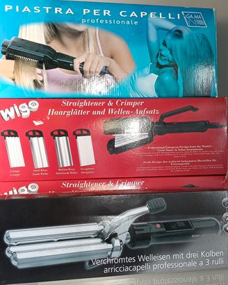 Piastre per capelli NUOVE. 