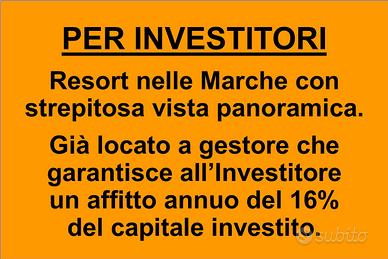Stupendo resort per Investitori