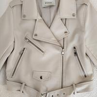 Giacca pelle stradivarius