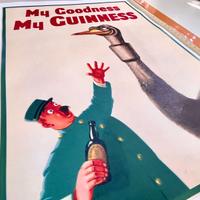 Stampa Poster Manifesti Vintage Guinnes