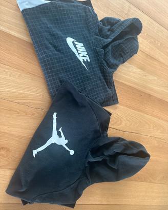 Due felpe Nike/jordan ragazzo taglia M 137-147 cm