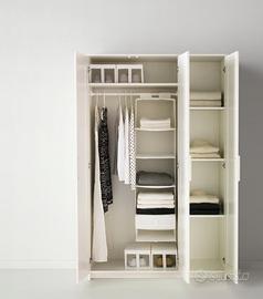 Mobile camera bianco 3 ante