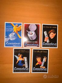 Cartoline storiche Coccoina da collezione