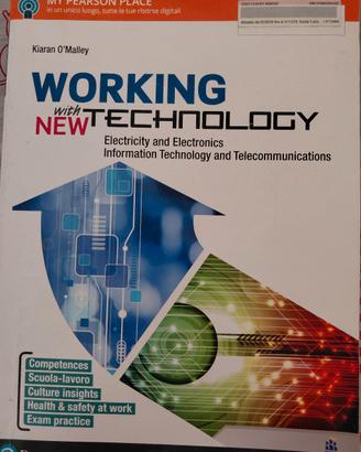 libro inglese Working with new technology