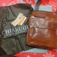 Borsello Uomo a Tracolla Marsupio in Vera pelle 