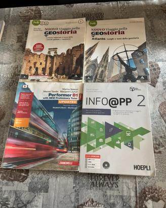 libri scolastici 2° anno liceo