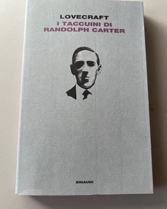 Libro Lovencraft I taccuini di Carter Nuovo