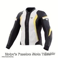 MACNA Giacca Moto Pelle Cyenna Donna Nera/Bianca 1