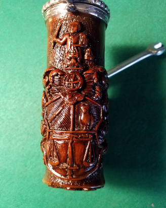 Antica pipa di metà 800
