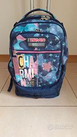 Zaino scuola Seven Trolley + Astuccio abbinato