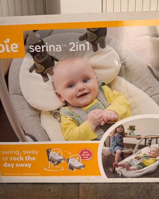 Sdraietta/Altalena Joie Serina 2 in 1 Flower 4ever