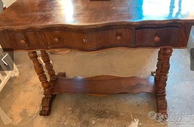 Scrivania noce massello