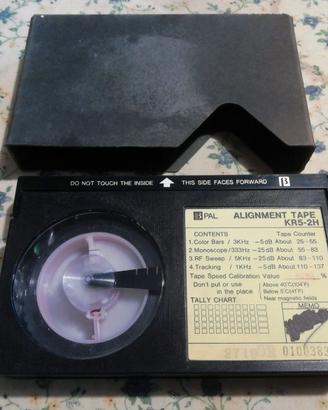 betamax cassetta allineamento testine KR5-2H rara!