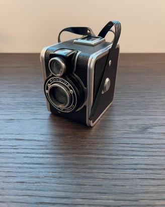 Macchina fotografica d’epoca Rondine con custodia