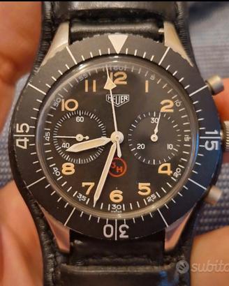 HEUER Bund 1550sg 3H militare assegnato 1960/70