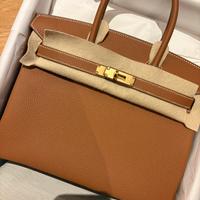 Hermes birkin gold