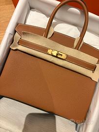 Hermes birkin gold