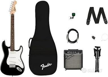 Squier Fender Kit Avviamento Stratocaster. NUOVO.