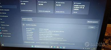 notebook HP G7 I5 8th NVMe 250GB RAM 16GB