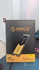 SSD nvme M2 Orico 2tb gen4 7000mb/s