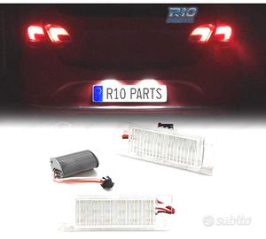 LUCI TARGA A LED PER OPEL ZAFIRA B ASTRA H CORSA D
