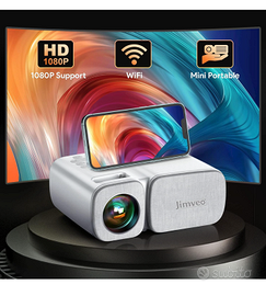 NUOVO Videoproiettore, Mini Proiettore Portatile 8