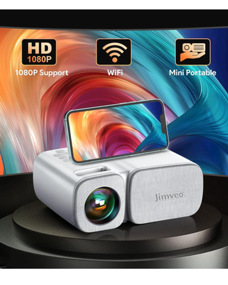 NUOVO Videoproiettore, Mini Proiettore Portatile 8