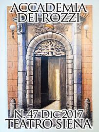 Accademia dei Rozzi 47 Dic 2017 Rivista Teatro