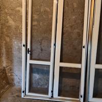 Infissi Pvc(alluminio) bianco