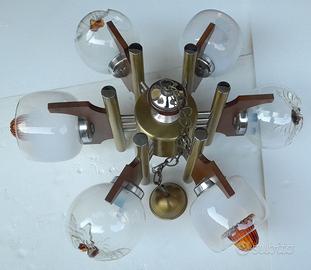 Lampadario vintage di design