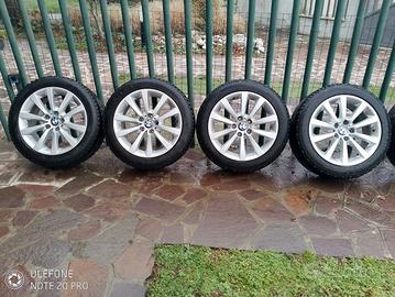 Treno Gomme Invernali + Cerchi in Lega 18" BMW Ser