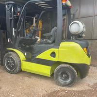 Muletto a gas benzina carrello elevatore funziona 