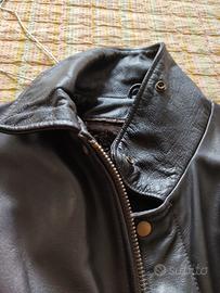 Giubbotto pelle bomber