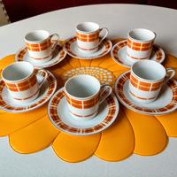 Servizio da caffè in porcellana vintage