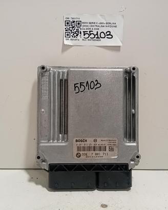 CENTRALINA INIEZIONE BMW Serie 5 E60 7801711 M47N2
