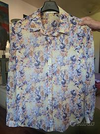 camicia fantasia floreale 