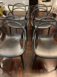 Sedie Kartell mod. Masters by Philippe Starck