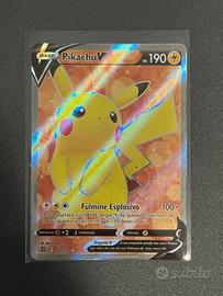 Pikachu V Full Art Astri Lucenti carta pokemon