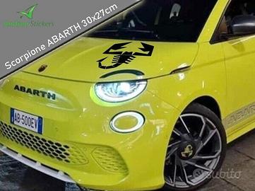 500 Abarth - Adesivo per cofano anteriore