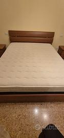 letto matrimoniale contenitore con materasso