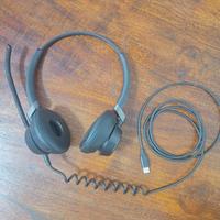 Cuffie Jabra con microfono e custodia