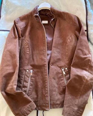 Giacca da donna in vera pelle BATA, taglia M/L