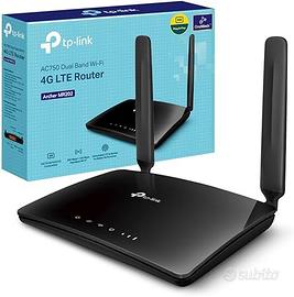 TP-Link Archer MR202 Router 4G LTE WiFi con SIM