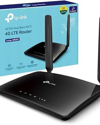 TP-Link Archer MR202 Router 4G LTE WiFi con SIM