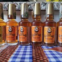 6 OLD GRAND DAD KENTUCKY WHISKEY MIGNON MINIATURE 