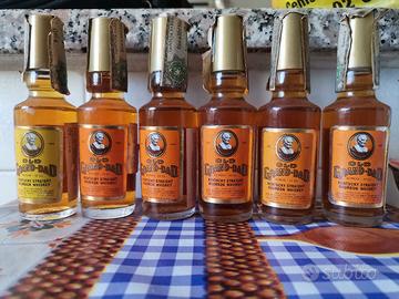 6 OLD GRAND DAD KENTUCKY WHISKEY MIGNON MINIATURE 