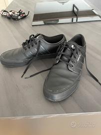 Scarpe Adidas nere in pelle