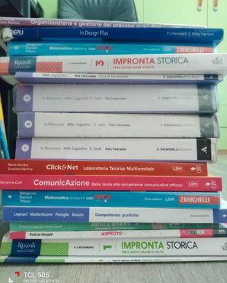 Libri scolastici  scuola media e superiore