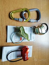 ASSICURATORE DISCENSORI /MOSCHETTONI GHIERA