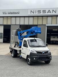 Piaggio porter con piattaforma cte 15 metri